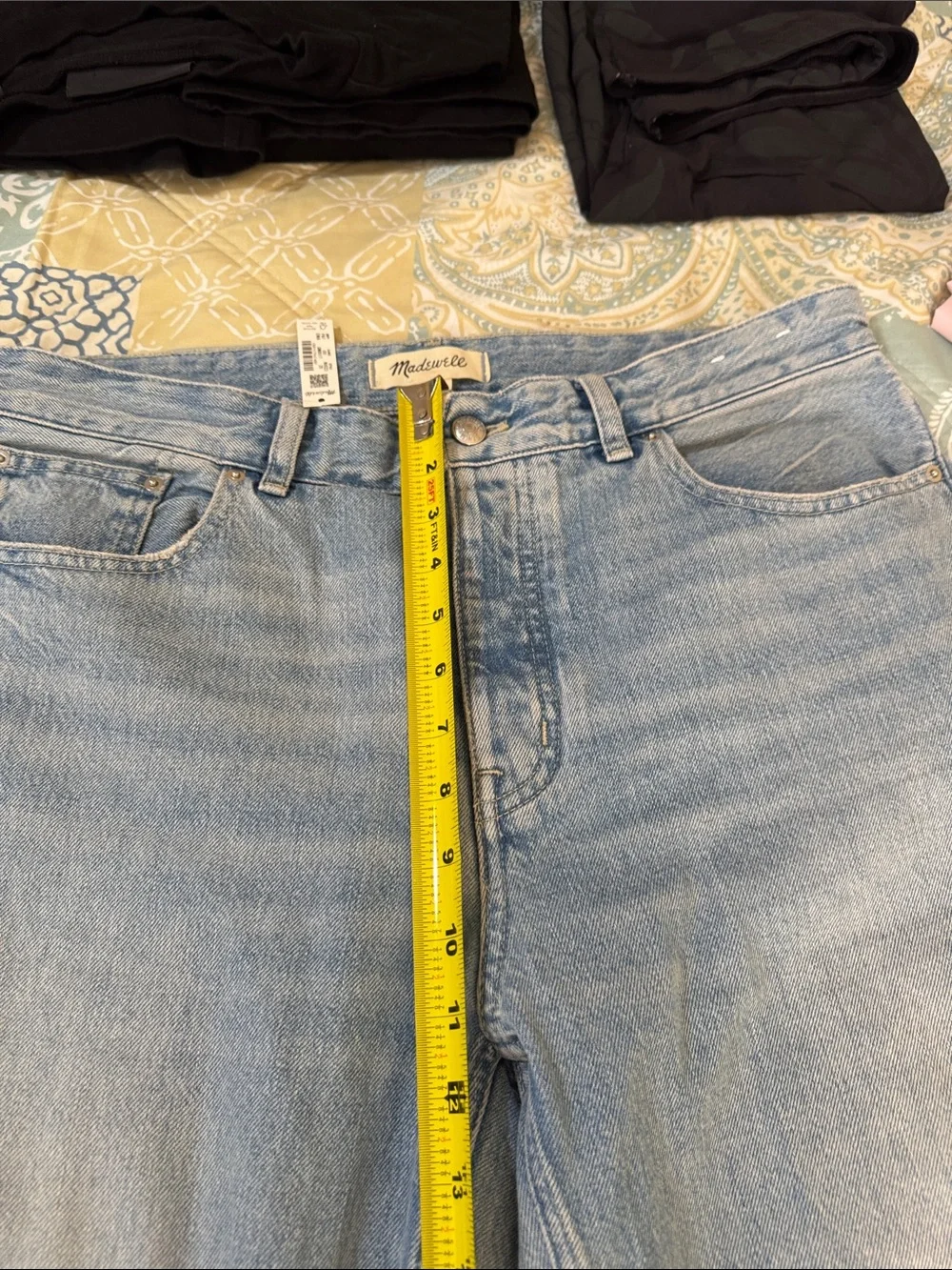 Madewell Light Blue Wide-Leg High-Rise Jeans, 
The Darted Barrel-Leg Jean, NEW - Picture 8 of 16
